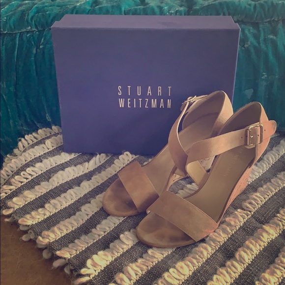 Stuart Weitzman Lineone Wedge size 10 - Picture 1 of 8